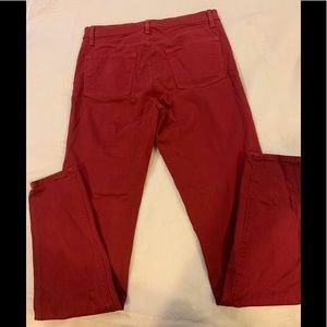 Jbrand jeans vermillion red